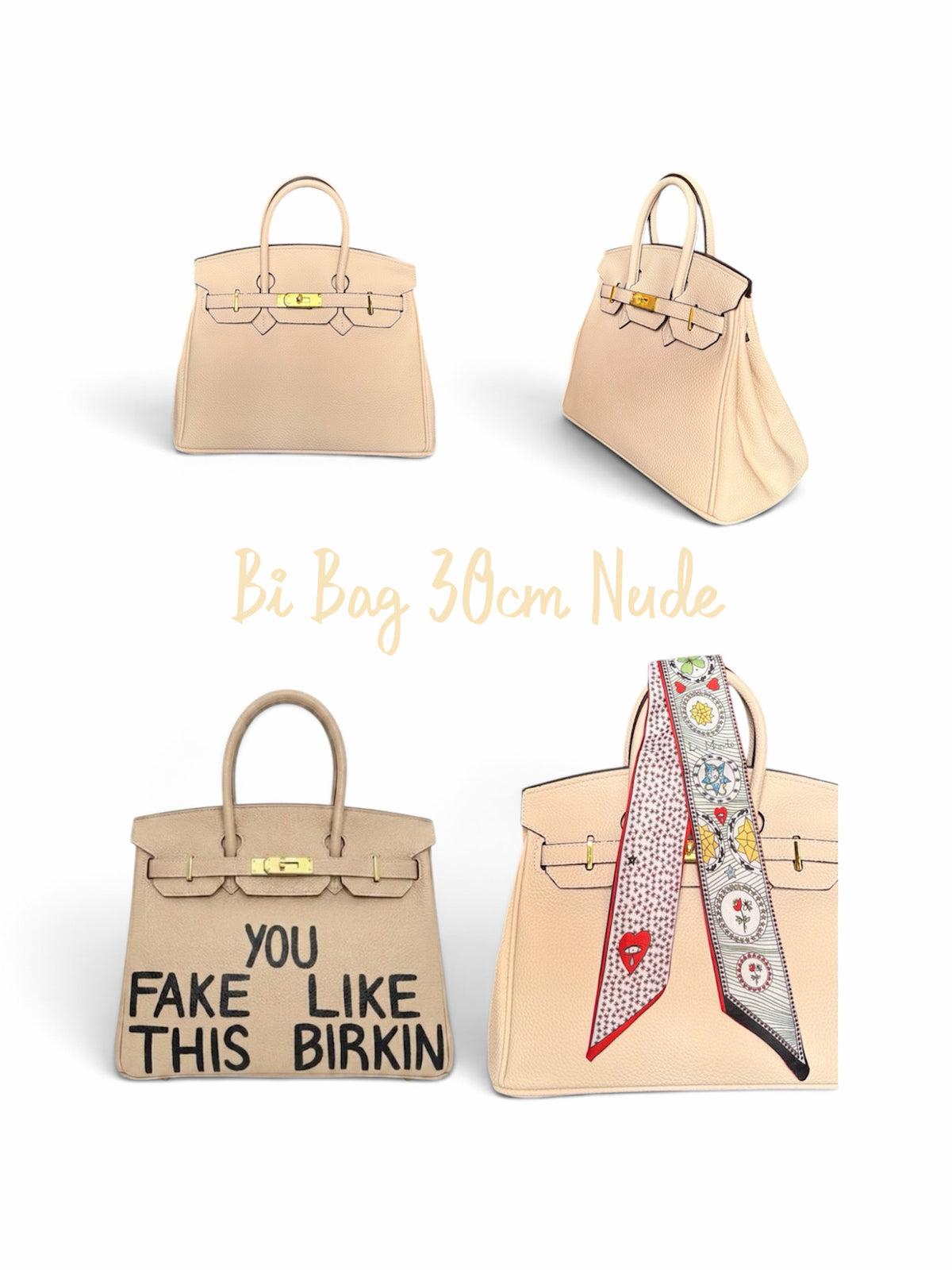 BI BAG 30cm NUDE