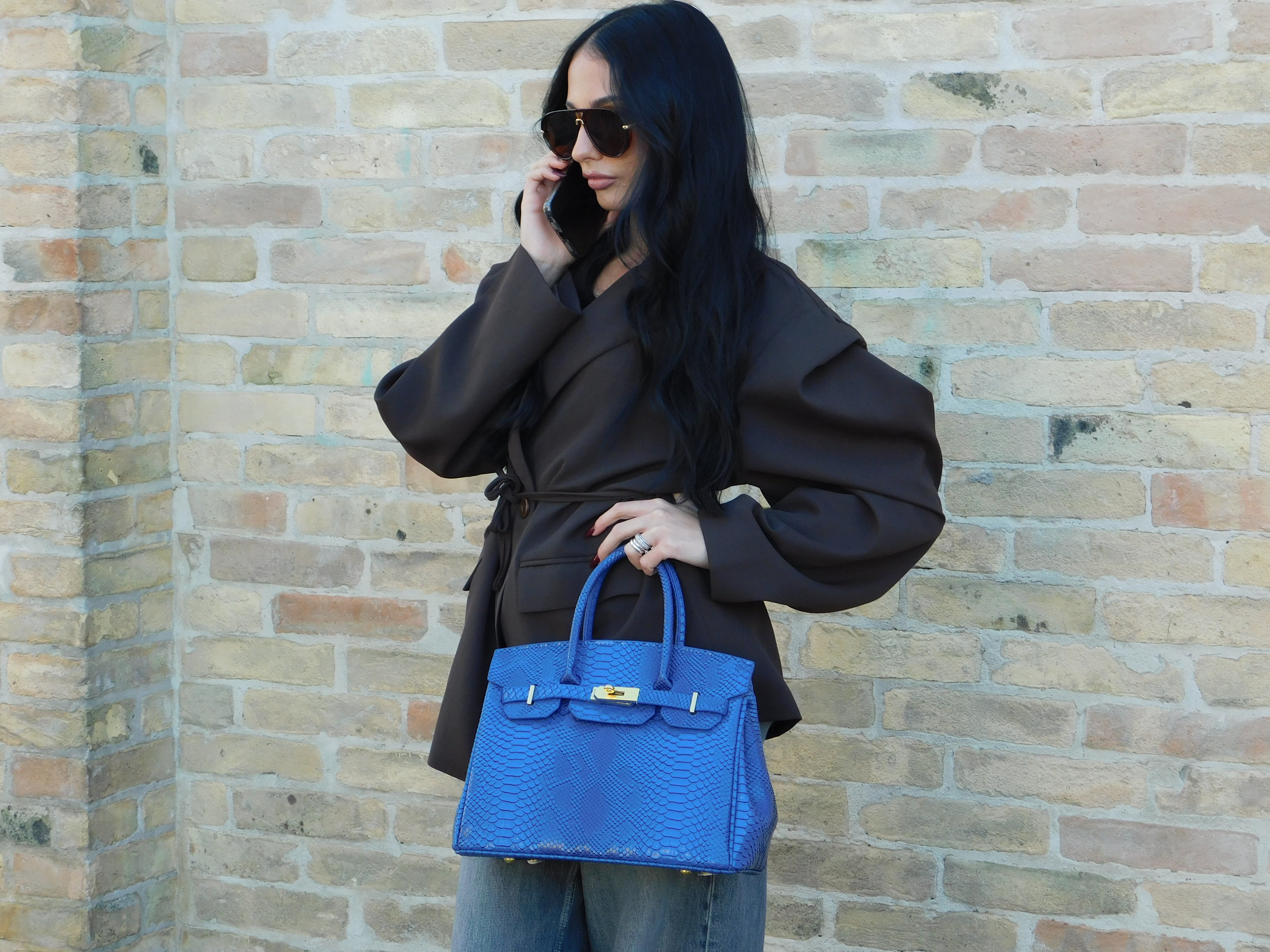 ELECTRIC BLUE PHYTON 30cm