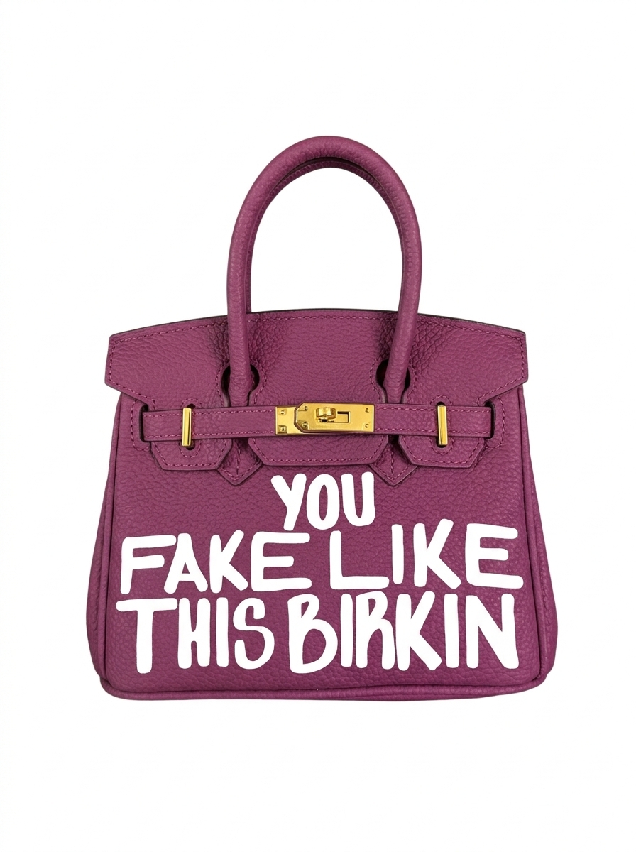 BIRKIN DEEP BURGUNDY 20cm