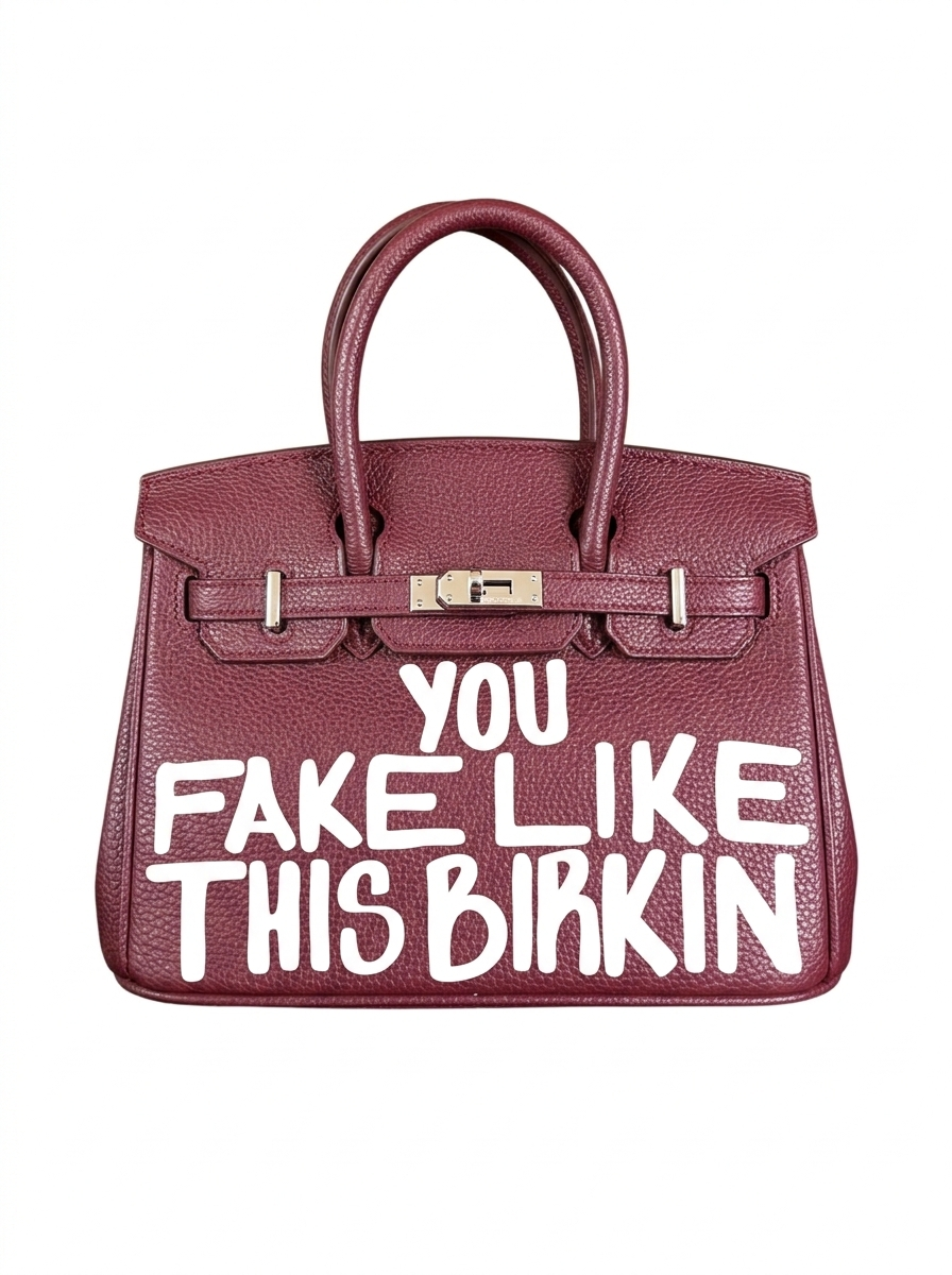 BIRKIN WINE VELVET 20cm